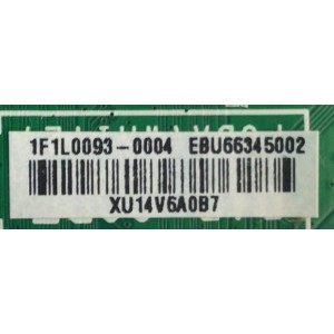MAIN PARA SMART TV LG 4K RESOLUCION (3840 X 2160) / NUMERO DE PARTE EBU66345002 / EAX69462206 (1.0) / 1F1L0093-0004 / PANEL NC430TQG- VHKP1 / MODELO 43NANO75UQA.BUSSLJM
